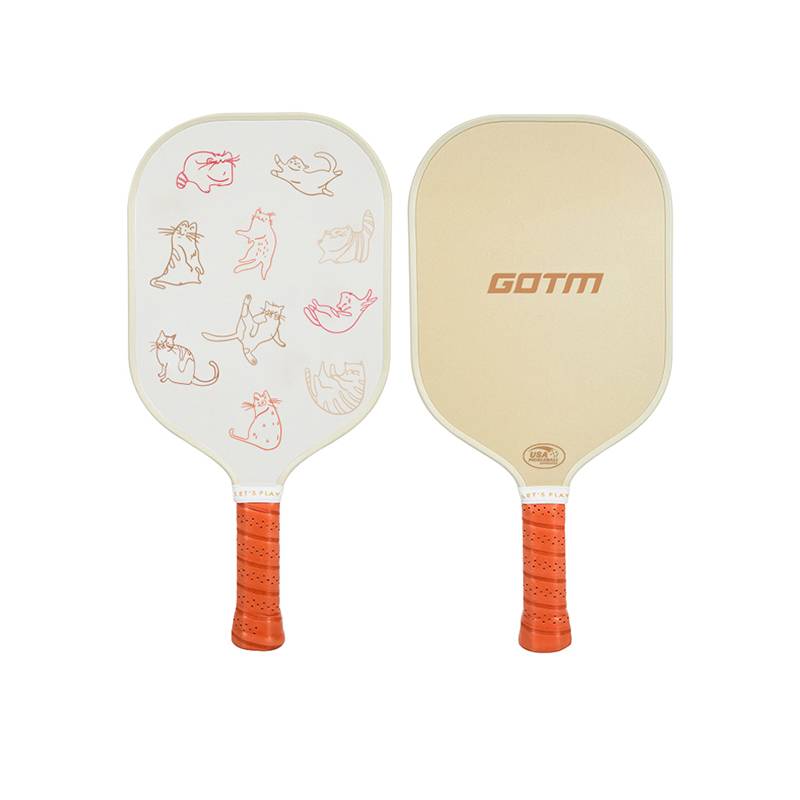 Cat 2 ball racket+4 ball+2 protective cover